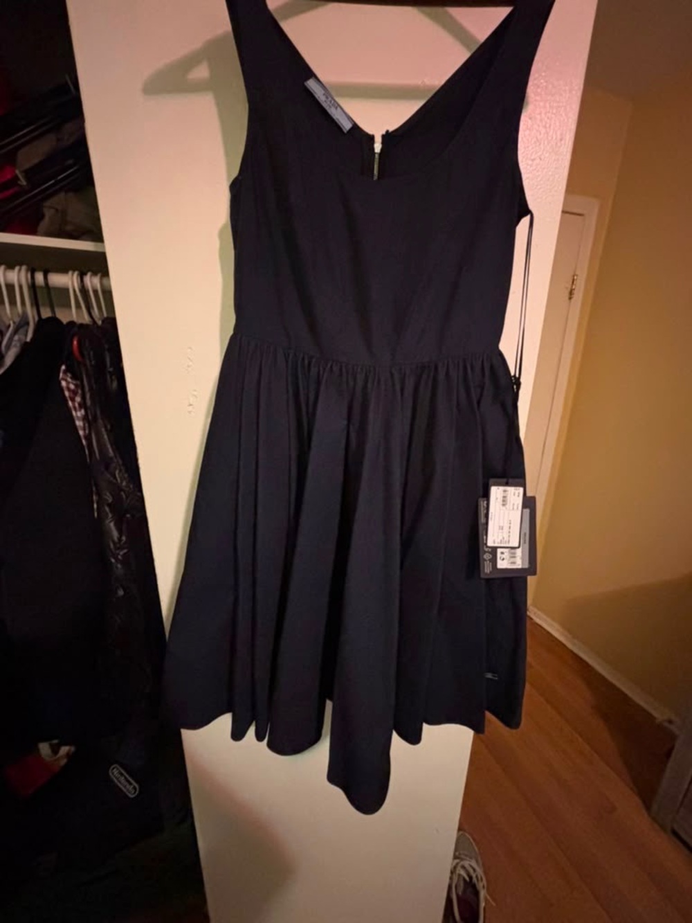 PRADA RE-NYLON MINI DRESS - Picture 3 of 5